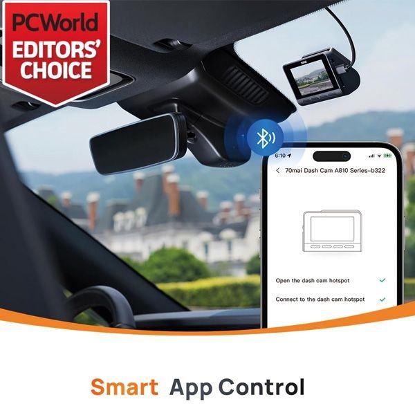 ����� ���� 70mai Dash Cam A810-2 4K