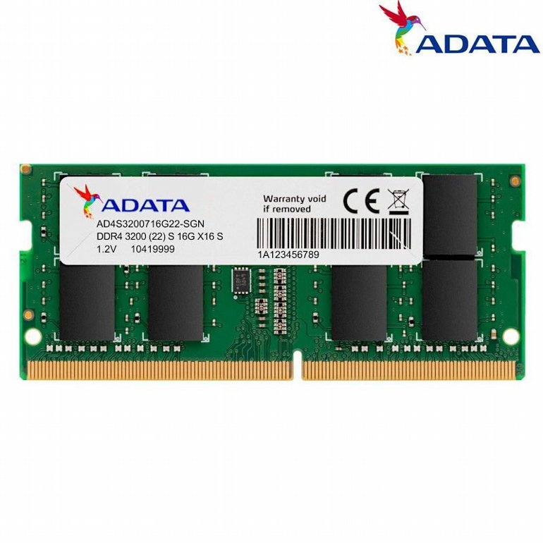 ����� ����� ���� ADATA - SODIMM - 16GB - DDR4 3200 MHz CL22 - PC4-25600