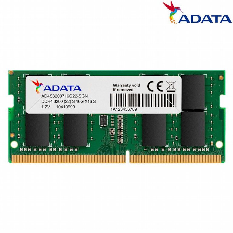 ����� ����� ���� ADATA - SODIMM - 8GB - DDR4 3200 MHz CL22 - PC4-25600