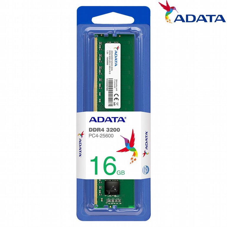 ����� ����� ���� ADATA - PC4-25600 - DIMM - 16GB - DDR4 3200 MHz CL22