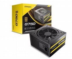 ��� �� ����� ����  ANTEC ATOM G750 Silent Fan Semi-Modular Gold 750W
