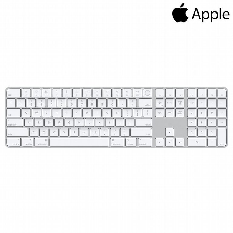 ����� ������� ������ Apple - Magic Keyboard with Touch ID and Numeric Keypad (HEB)