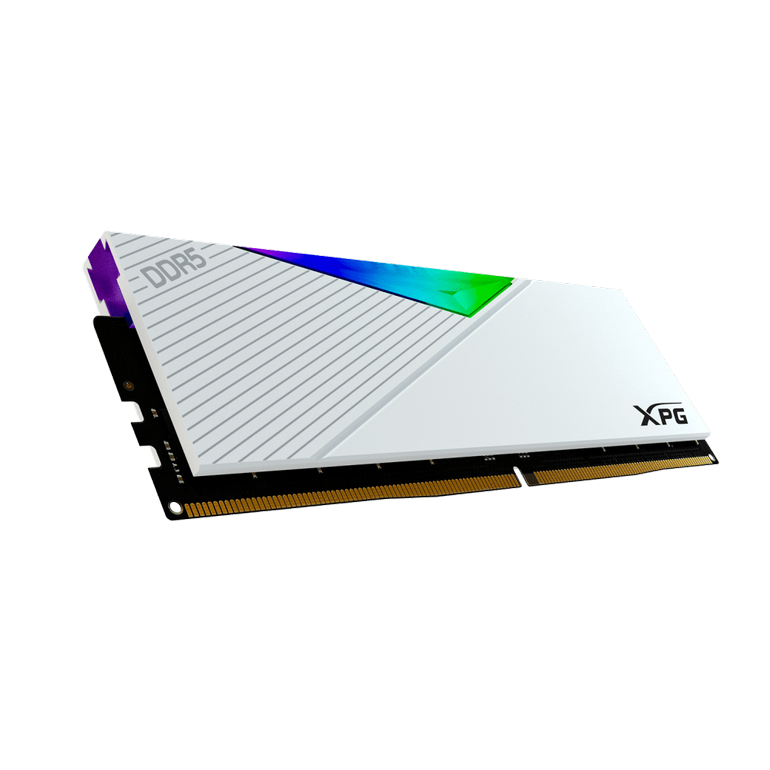 ����� ����� ���� ADATA XPG Lancer Customizable RGB DDR5 U-DIMM 32GB 6400MHz White