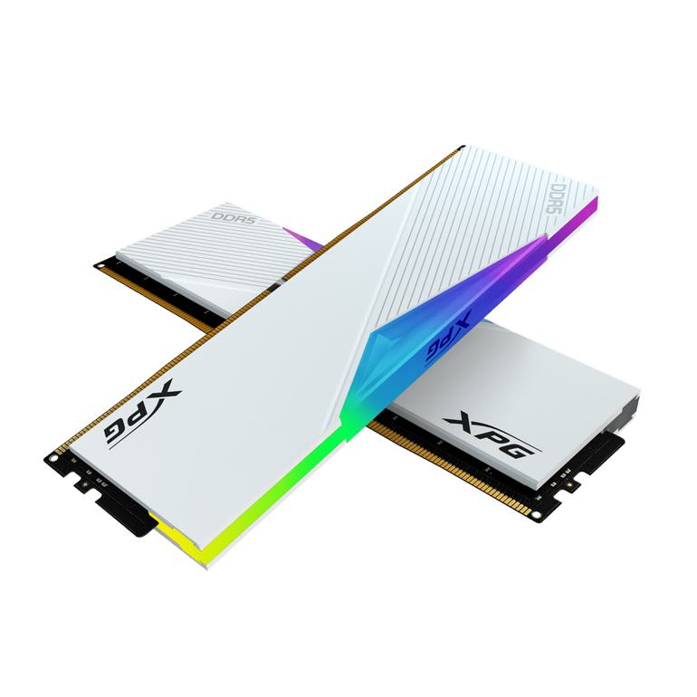 ����� ����� ���� ADATA XPG Lancer Customizable RGB DDR5 U-DIMM 32GB 6400MHz White