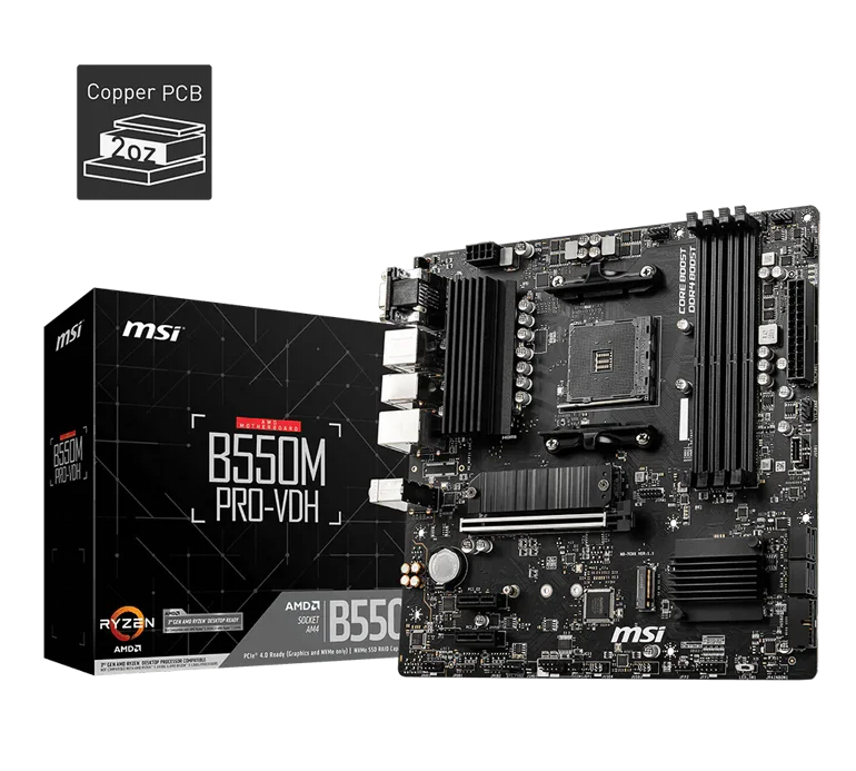 ��� �� MSI - B550M PRO-VDH 