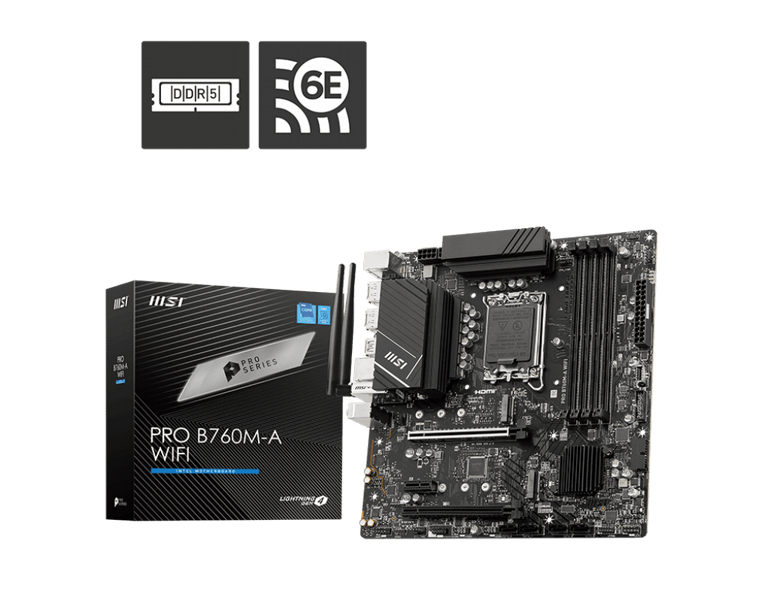 ��� �� MSI - PRO B760M-A WiFI