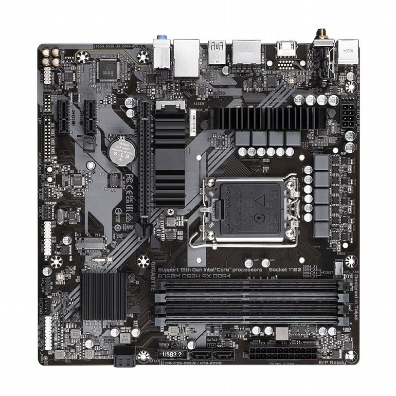 ��� �� GIGABYTE B760M DS3H AX DDR4 (rev. 1.2)