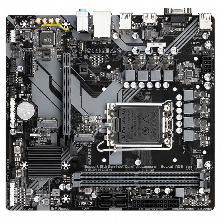 ��� �� GIGABYTE B760M H DDR4