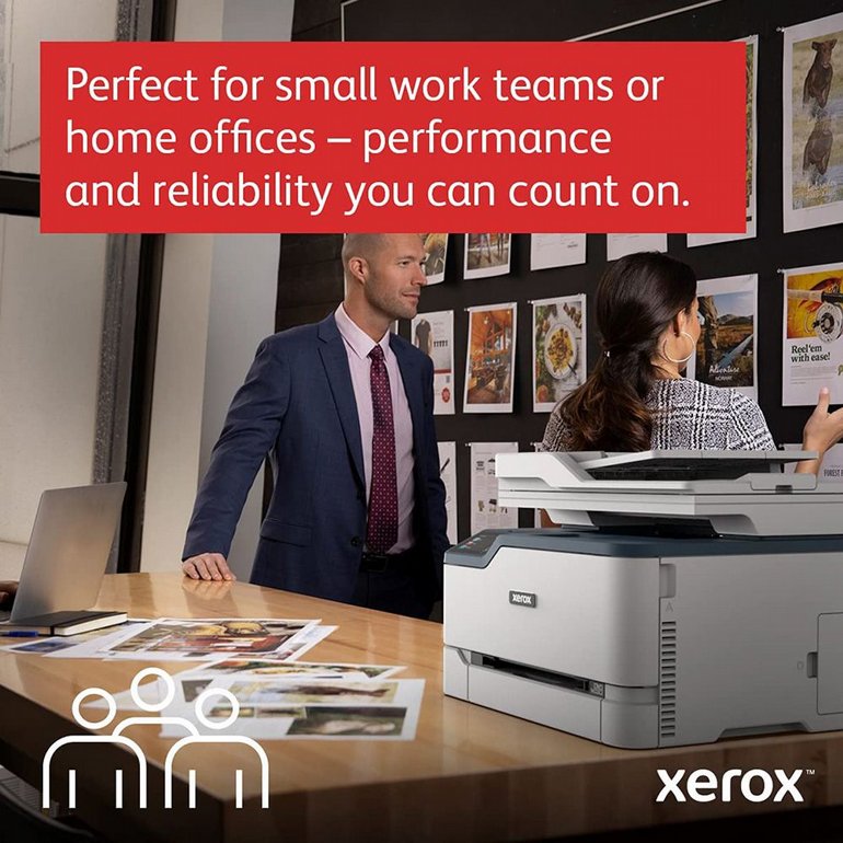 ����� ����� ������� Xerox - Color Laser Printer - C235 - Print/Scan/Copy/Fax - Wireless