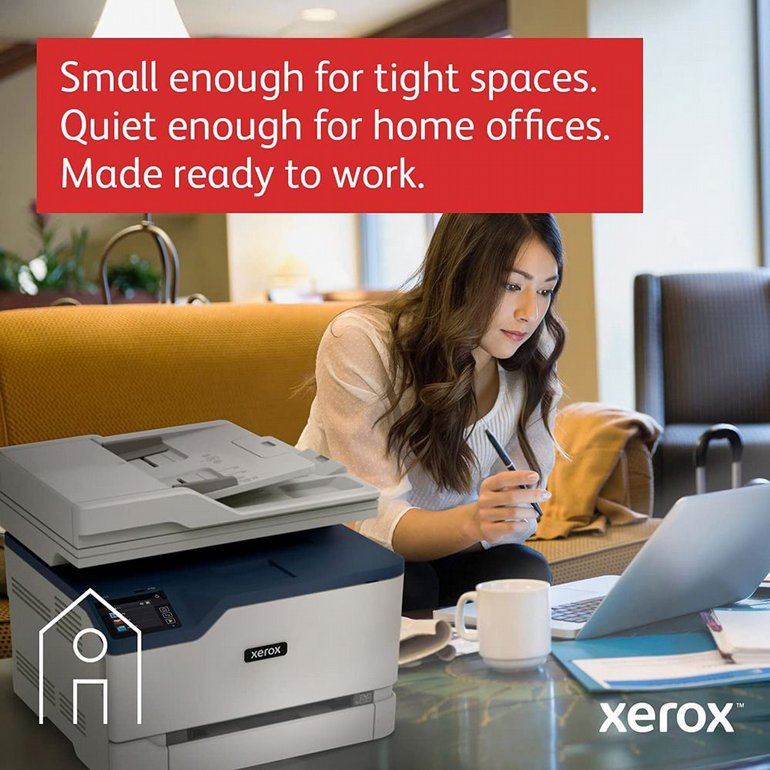 ����� ����� ������� Xerox - Color Laser Printer - C235 - Print/Scan/Copy/Fax - Wireless