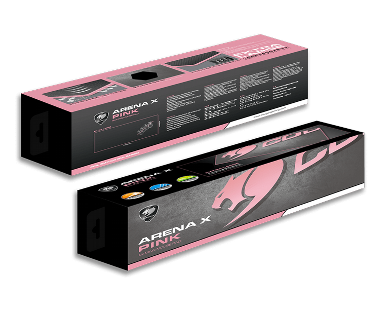���� ����� Cougar - Arena X Pink - Gaming Mouse Pad - 100x40