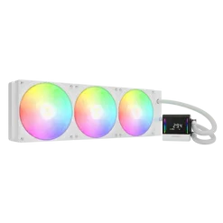 קירור נוזלי למעבד Gamdias CHIONE E4-420 WH לבן קירור נוזלי למעבד Gamdias CHIONE E4-420 WH לבן