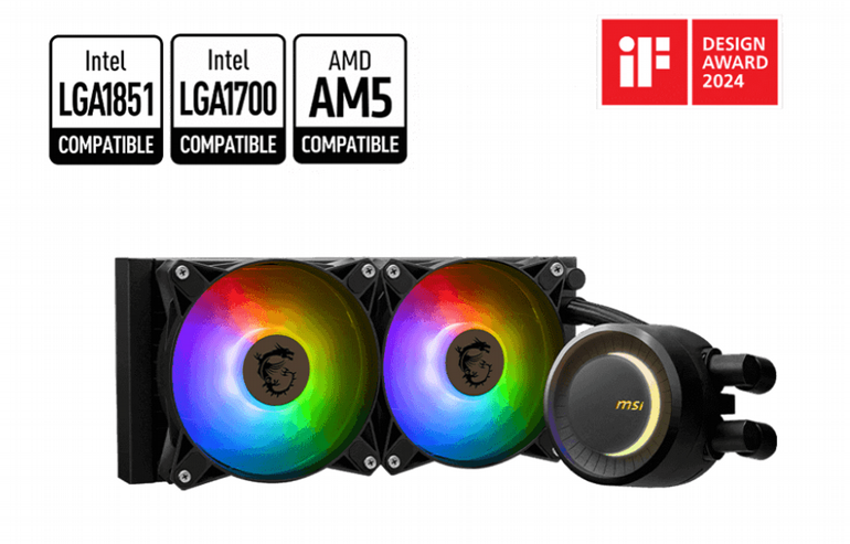 ������ ����� �����  MSI MAG CoreLiquid E240 ����