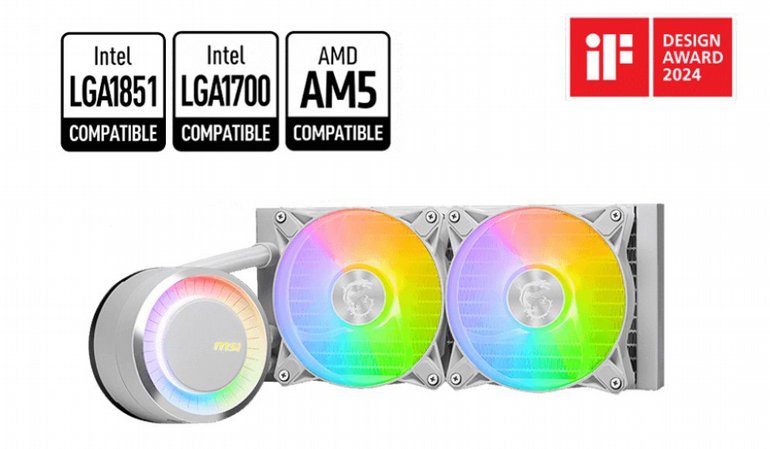 ������ ����� �����  MSI MAG CoreLiquid E240 ���
