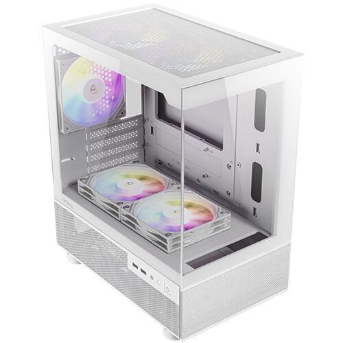 ���� ���� Antec - CX200M RGB ELITE WHITE - Tempered Glass Side Panel