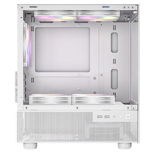 ���� ���� Antec - CX200M RGB ELITE WHITE - Tempered Glass Side Panel