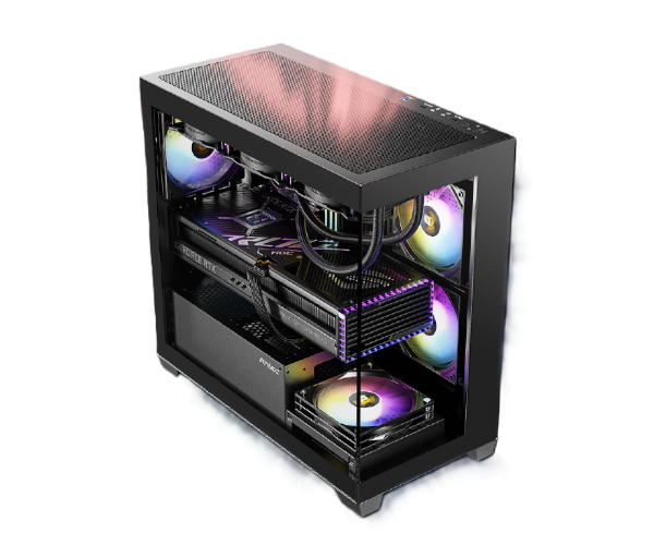 ���� ���� Antec - CX300M RGB black - Tempered Glass Side Panel