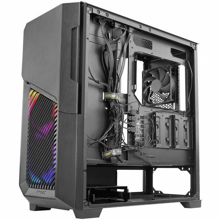 ���� ���� Antec - Dark Phantom - DP502 FLUX- Transparent Glass Side Panel