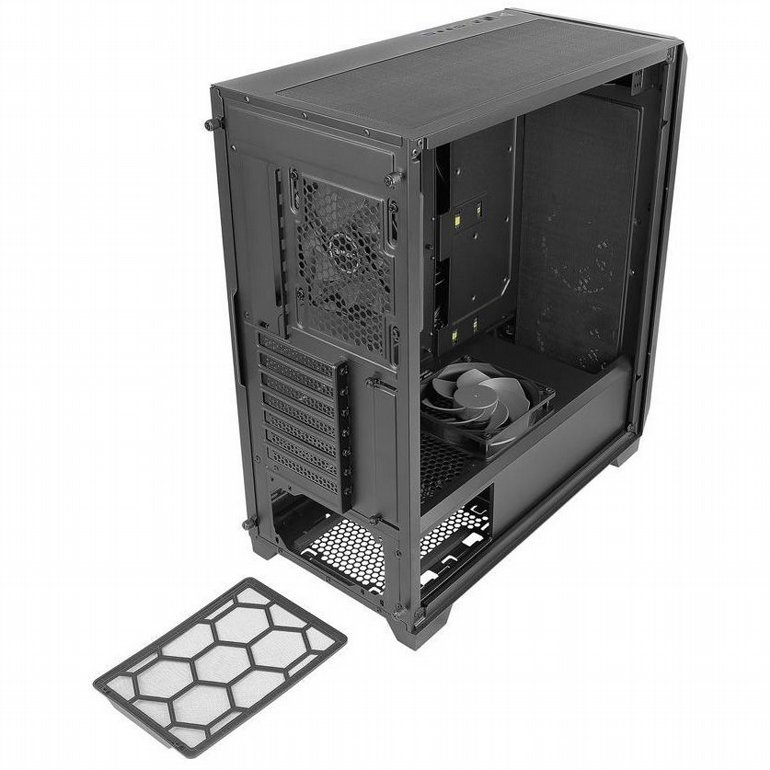 ���� ���� Antec - Dark Phantom - DP502 FLUX- Transparent Glass Side Panel
