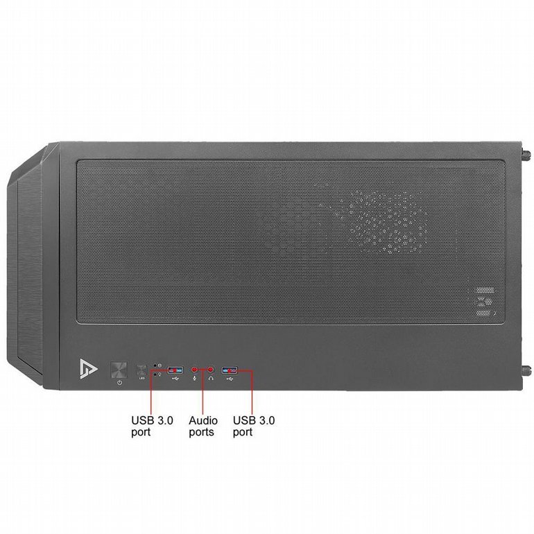 ���� ���� Antec - Dark Phantom - DP502 FLUX- Transparent Glass Side Panel