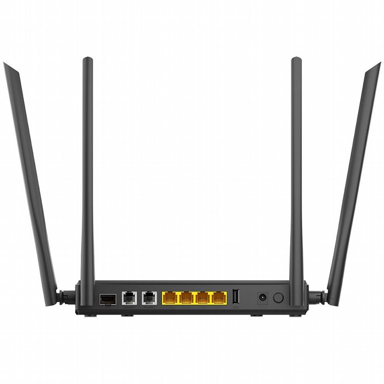 ��� ������ �� ��� ����� D-Link - AC1200 MU-MIMO Dual Band Gigabit Router - DVG-5402G/GFRU/S1