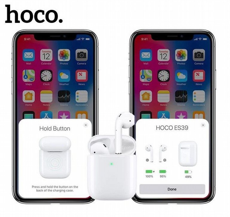 ������� HOCO - TWS Headset - ES39 Wireless charging Version 