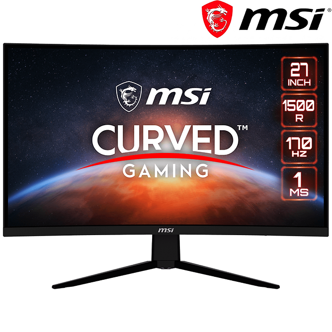 ��� ���� ������� ���� MSI -  G273CQ - 27" WQHD 170Hz  1ms  VA