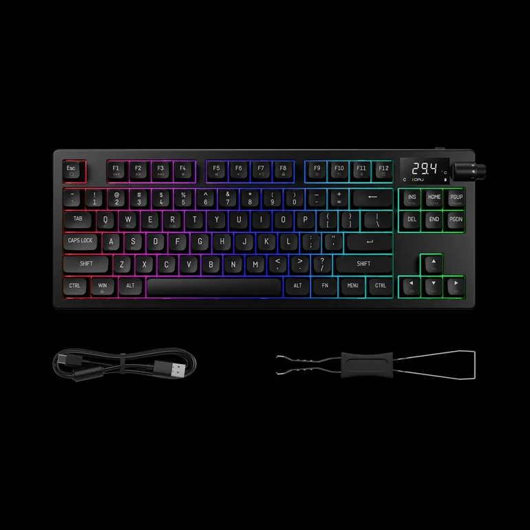 ������ Gamdias HERMES M7 Hybrid Wired+Wireless+BT [Red mechanical Switches] 