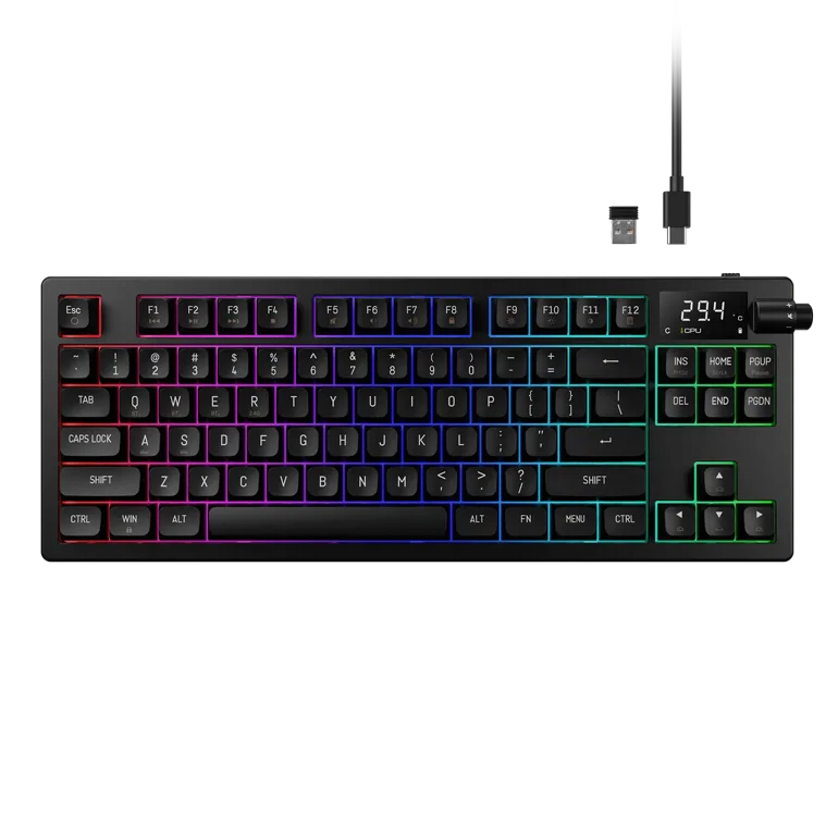 ������ Gamdias HERMES M7 Hybrid Wired+Wireless+BT [Red mechanical Switches] 