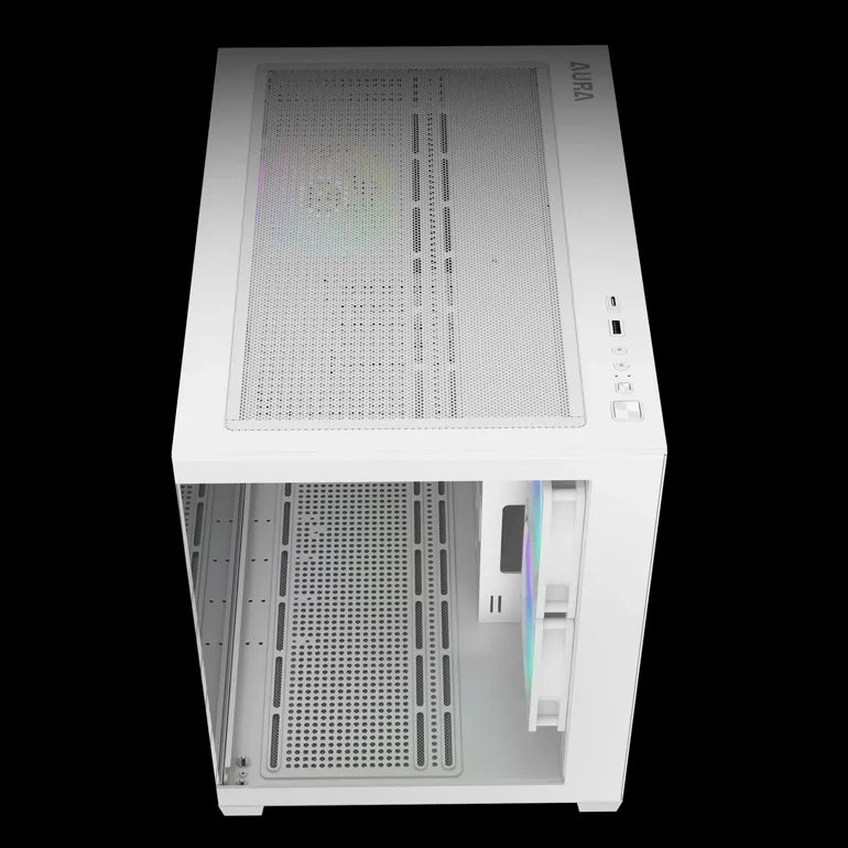 ���� ���� ������� GAMDIAS AURA GC10M V2 WH ARGB White - ���