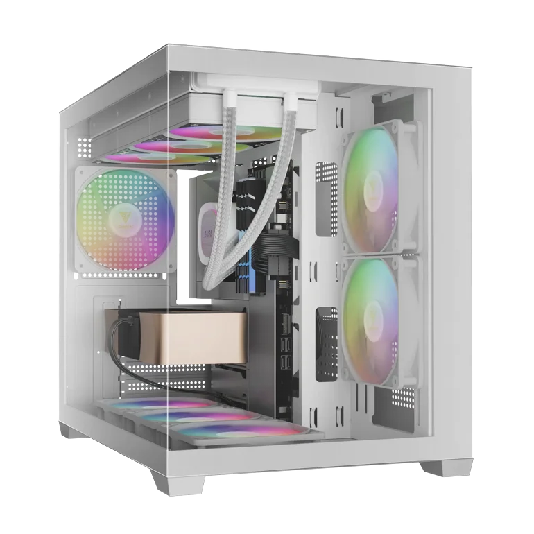 ���� ���� ������� GAMDIAS AURA GC10M V2 WH ARGB White - ���