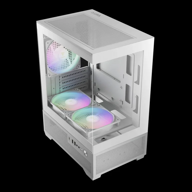 ���� ���� ������� GAMDIAS AURA GC9M ELITE ARGB WH - ���