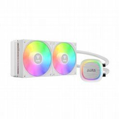 קירור נוזלי למעבד Gamdias AURA GL240 V2WH לבן קירור נוזלי למעבד Gamdias AURA GL240 V2WH לבן