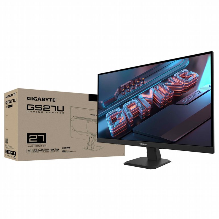 ��� ���� ������� Gigabyte - GS27U - 27" UHD 160Hz 1ms SS IPS 
