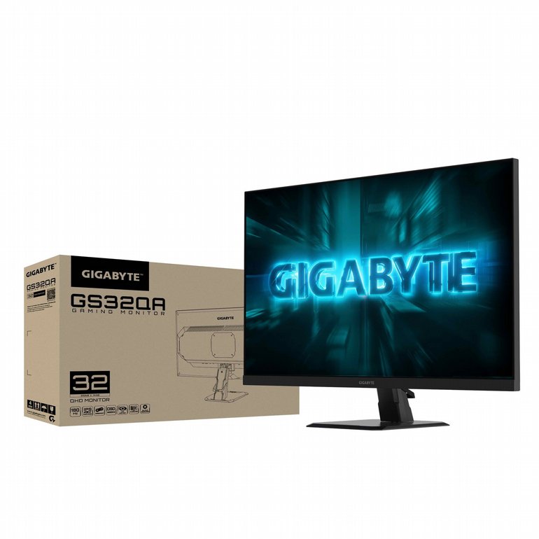 ��� ���� ������� Gigabyte - GS32QA- 31.5" QHD 180Hz 1ms SS IPS 