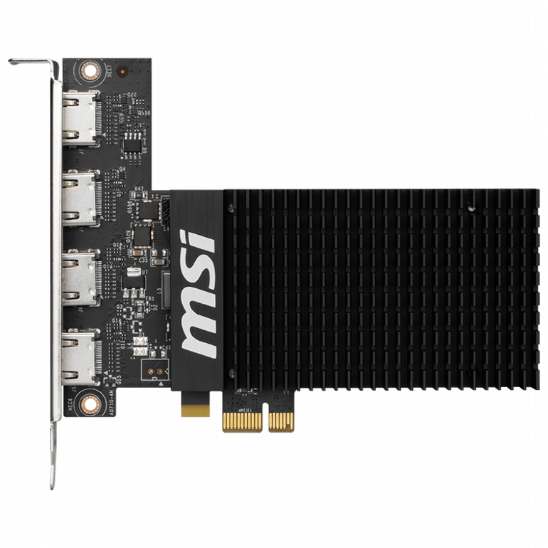 ����� ��� MSI - Nvidia GeForce - GT 710 - 2GD3H 4HDMI - 2GB
