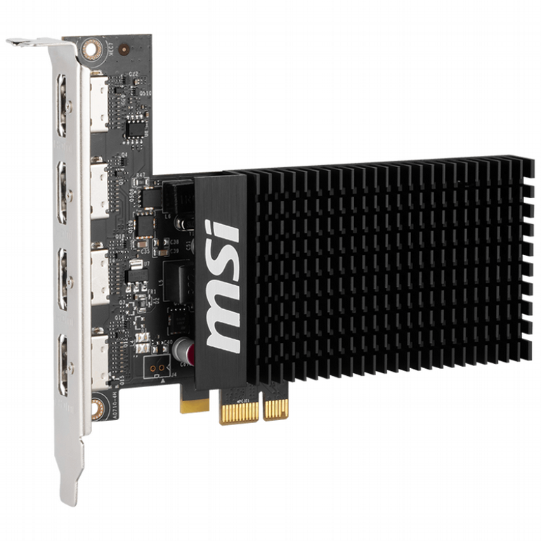 ����� ��� MSI - Nvidia GeForce - GT 710 - 2GD3H 4HDMI - 2GB
