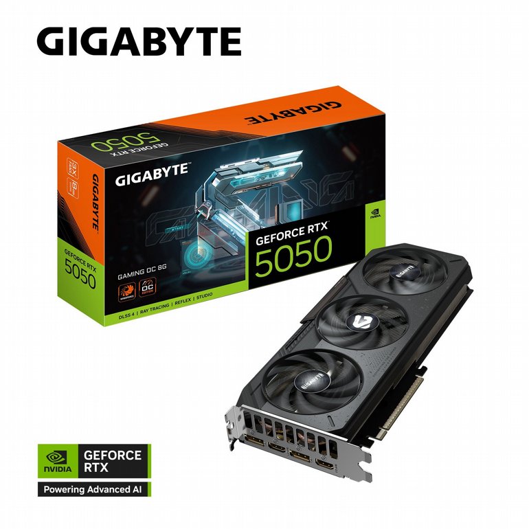 ����� ��� Gigabyte GeForce RTX 5050 8GB GV-N5050GAMING OC-8GD
