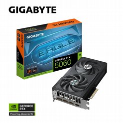 כרטיס מסך Gigabyte GeForce RTX 5060 8GB EAGLE OC GV-N5060EAGLE OC-8GD כרטיס מסך Gigabyte GeForce RTX 5060 8GB EAGLE OC GV-N5060EAGLE OC-8GD