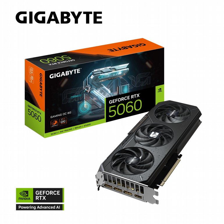 ����� ��� Gigabyte GeForce RTX 5060 Gaming OC 8GB GV-N5060GAMING OC-8GD