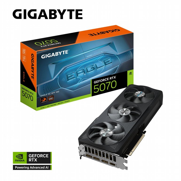 ����� ��� Gigabyte GeForce RTX 5070 12GB EAGLE OC SFF GV-N5070EAGLE OC-12GD