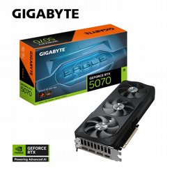 כרטיס מסך Gigabyte GeForce RTX 5070 12GB EAGLE OC SFF GV-N5070EAGLE OC-12GD כרטיס מסך Gigabyte GeForce RTX 5070 12GB EAGLE OC SFF GV-N5070EAGLE OC-12GD