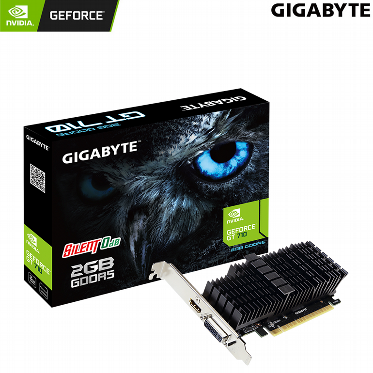 ����� ��� Gigabyte - Nvidia GeForce - GT 710 - GV-N710D5SL-2GL - 2GB