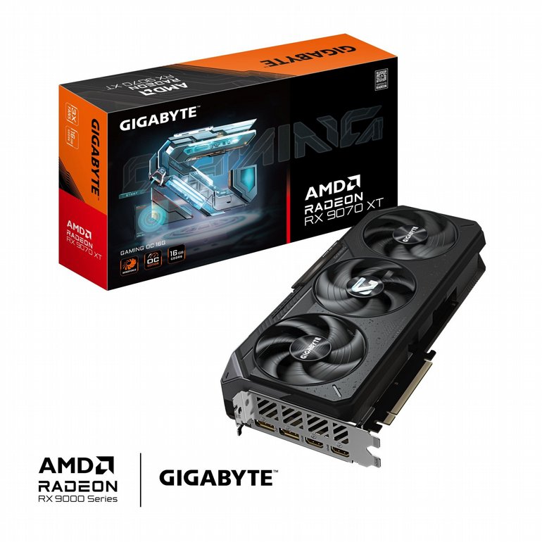 ����� ��� Gigabyte Radeon RX 9070 XT GAMING OC 16G GV-R9070XTGAMING OC-16GD