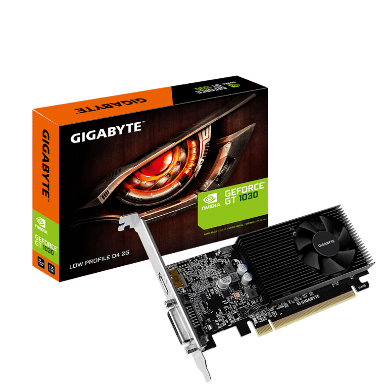 ����� ��� Gigabyte GT 1030 Low Profile D4 2G GV-N1030D4-2GL