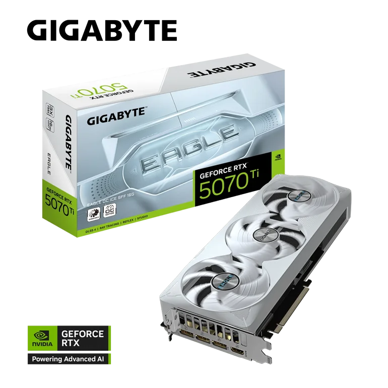 ����� ��� Gigabyte GeForce RTX� 5070 Ti EAGLE OC ICE SFF 16G   