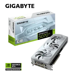 כרטיס מסך Gigabyte GeForce RTX™ 5070 Ti EAGLE OC ICE SFF 16G כרטיס מסך Gigabyte GeForce RTX™ 5070 Ti EAGLE OC ICE SFF 16G