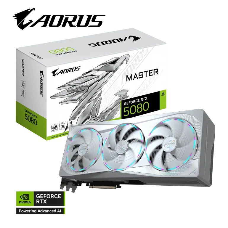 ����� ��� Gigabyte AORUS GeForce RTX� 5080 MASTER ICE 16G White