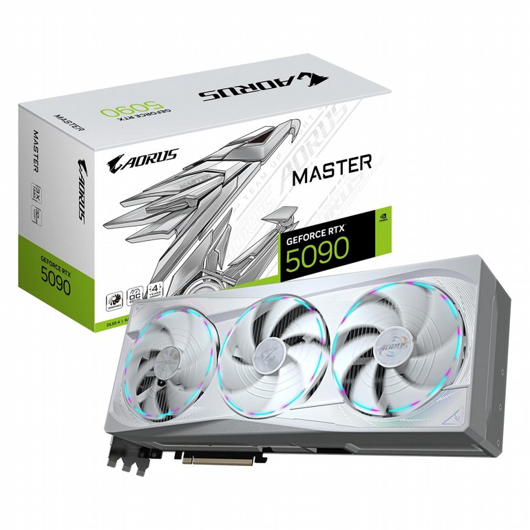 ����� ���Gigabyte AORUS GeForce RTX� 5090 MASTER ICE 32G 