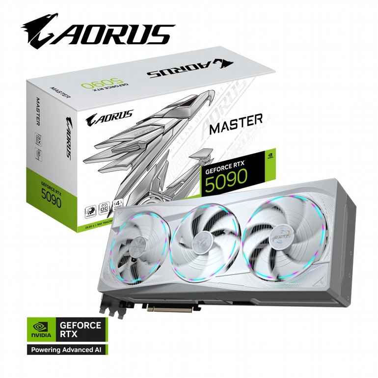 ����� ���Gigabyte AORUS GeForce RTX� 5090 MASTER ICE 32G 